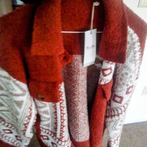 Miss Me fuzzy jacket